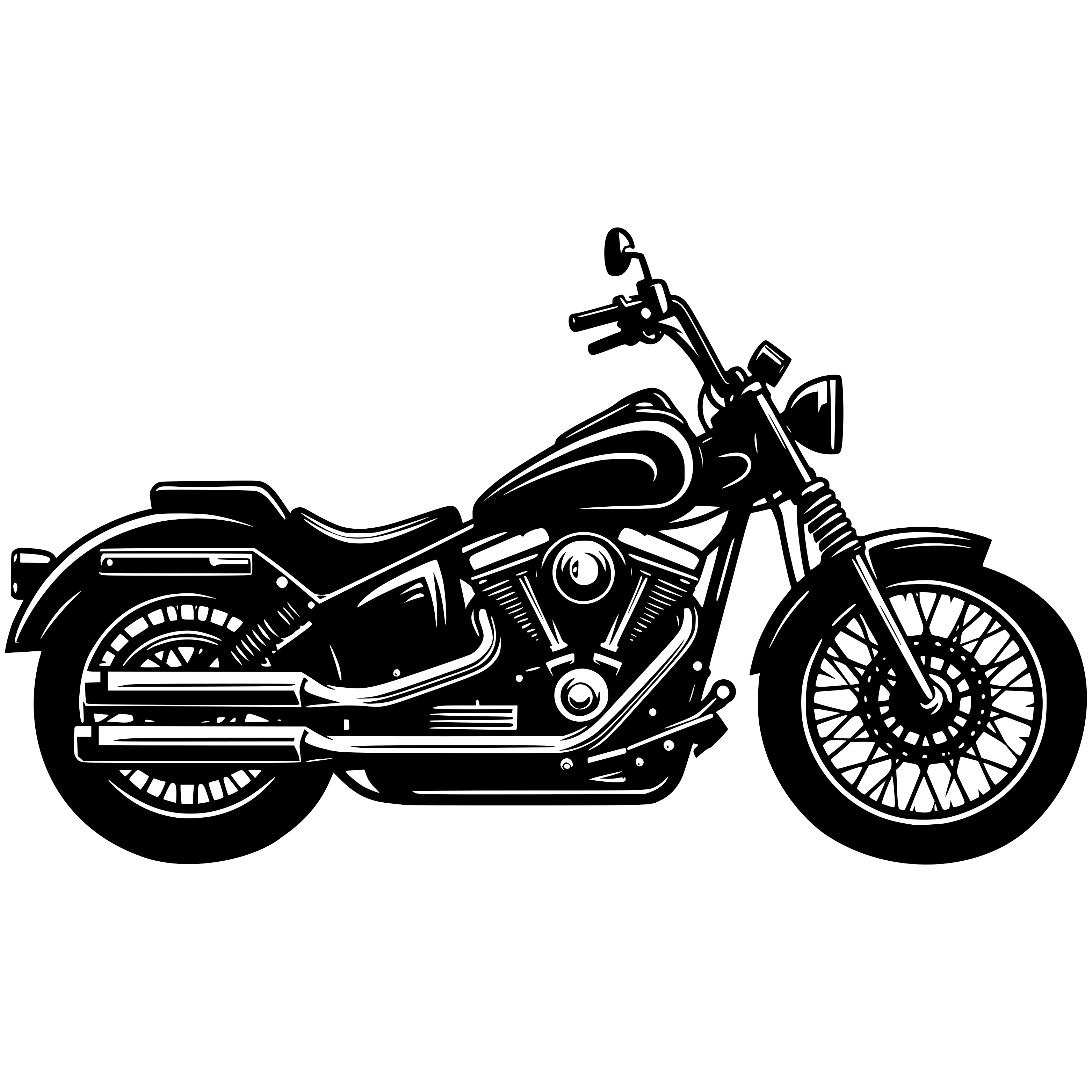 Free Choppers Motorcycle Svg
