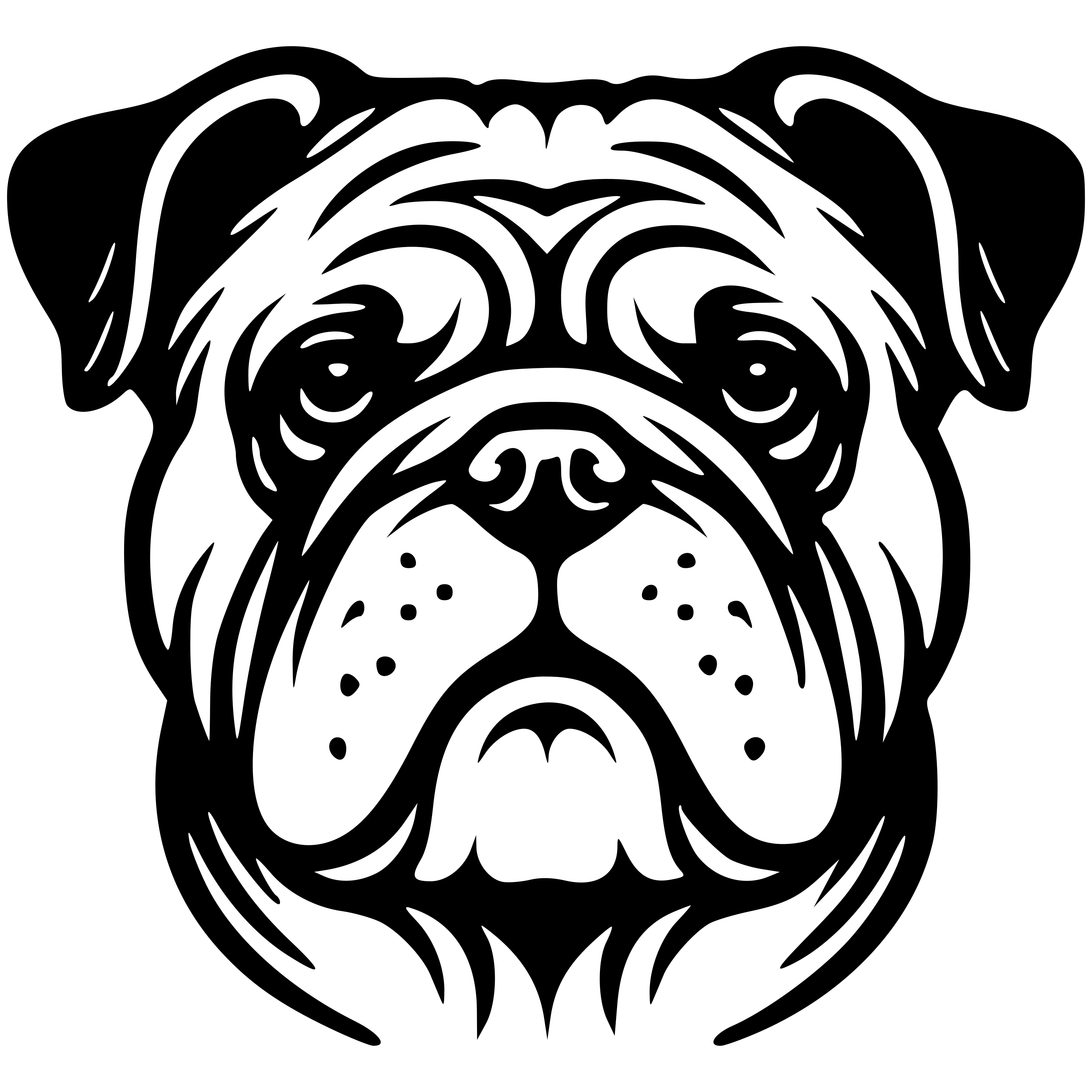 Free English Bulldog Svg