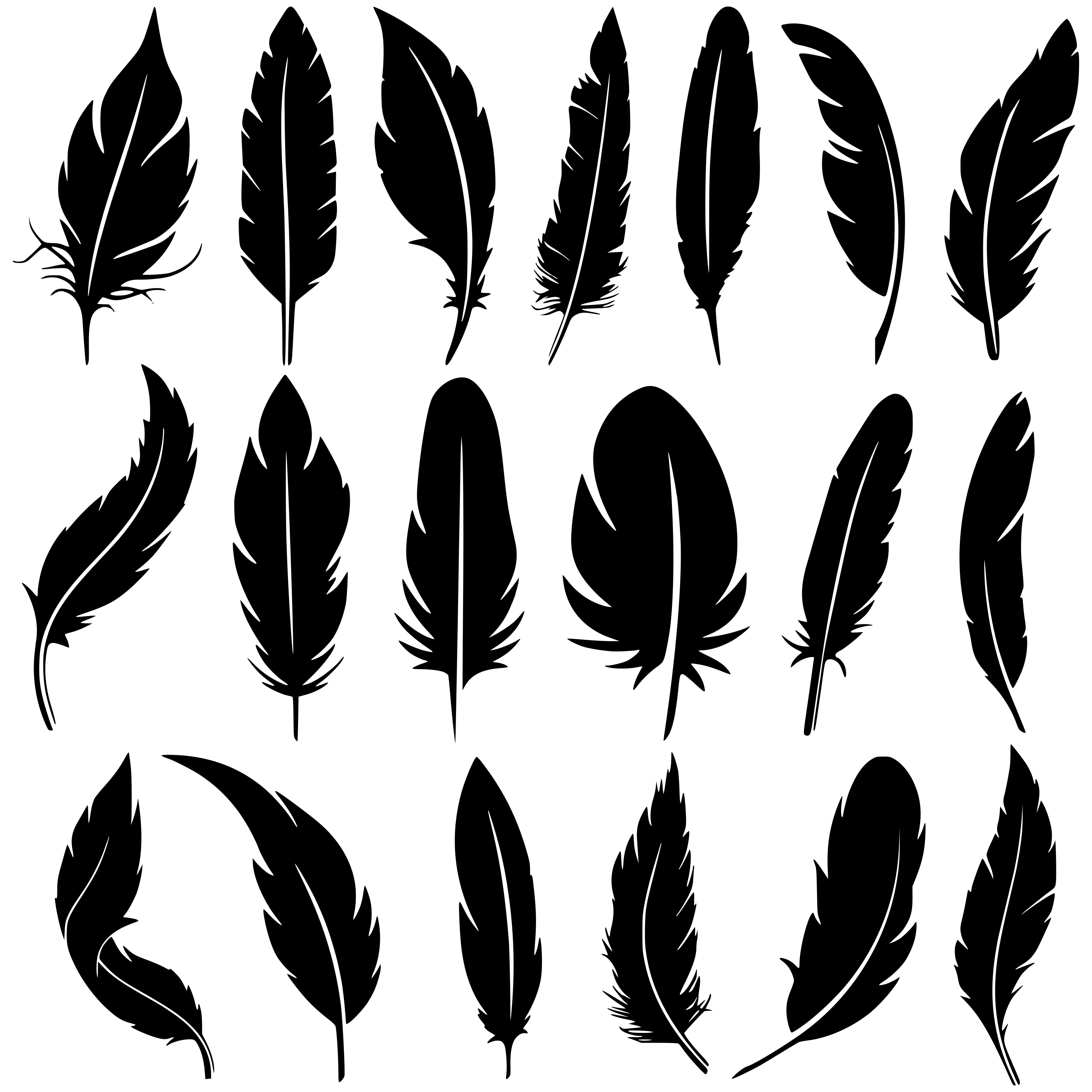 Free Feather Svg