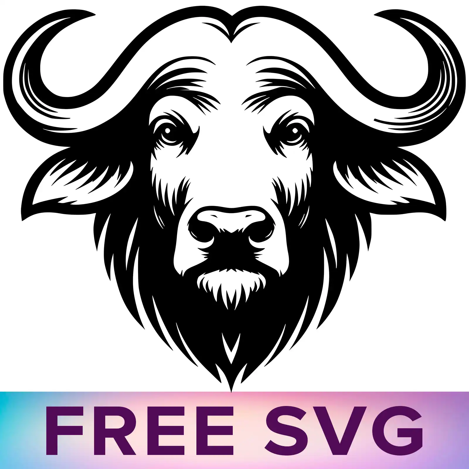 Free Buffalo Head Svg Free Buffalo Head Svg