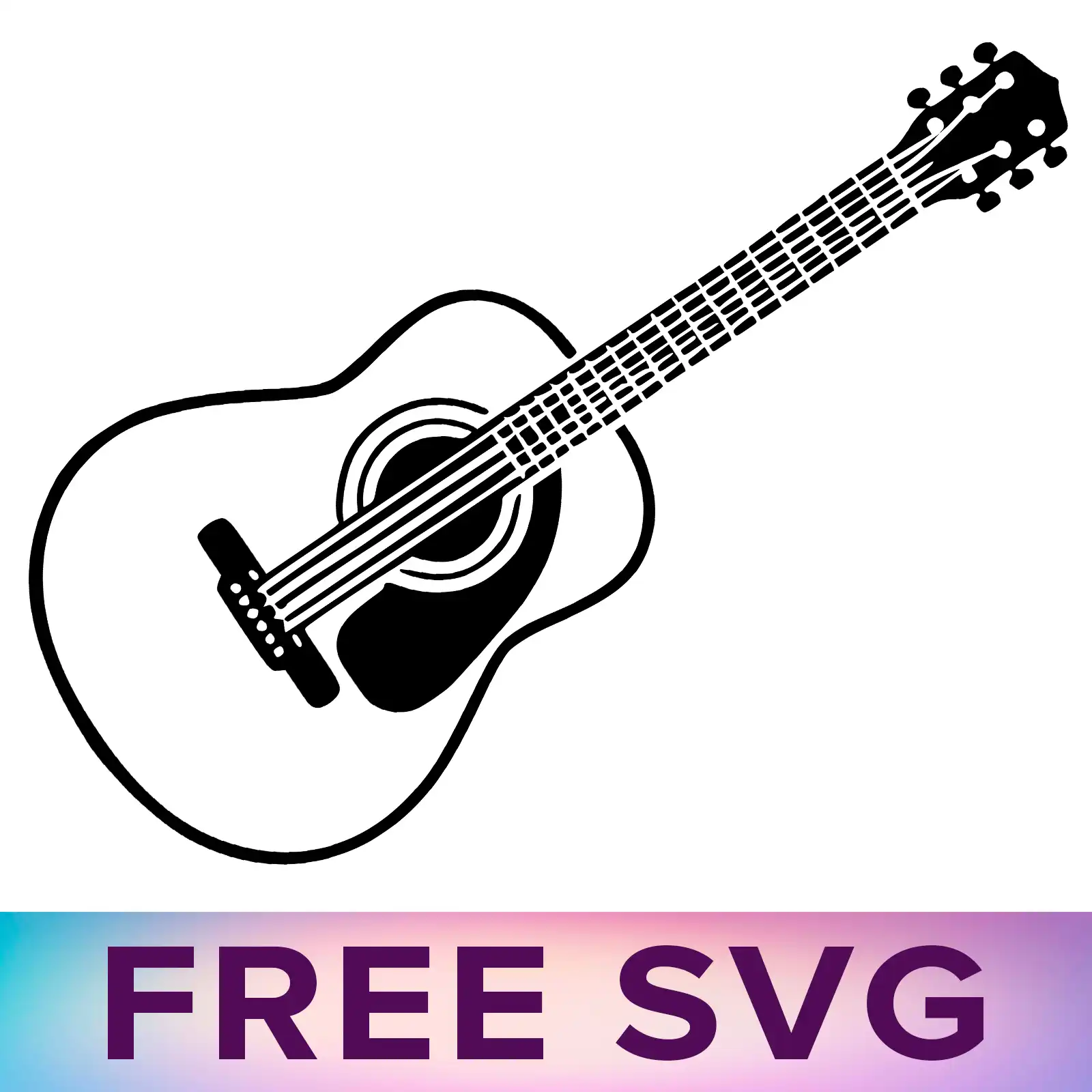 Free Guitar Svg