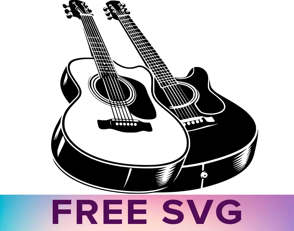 Free Guitar Svg