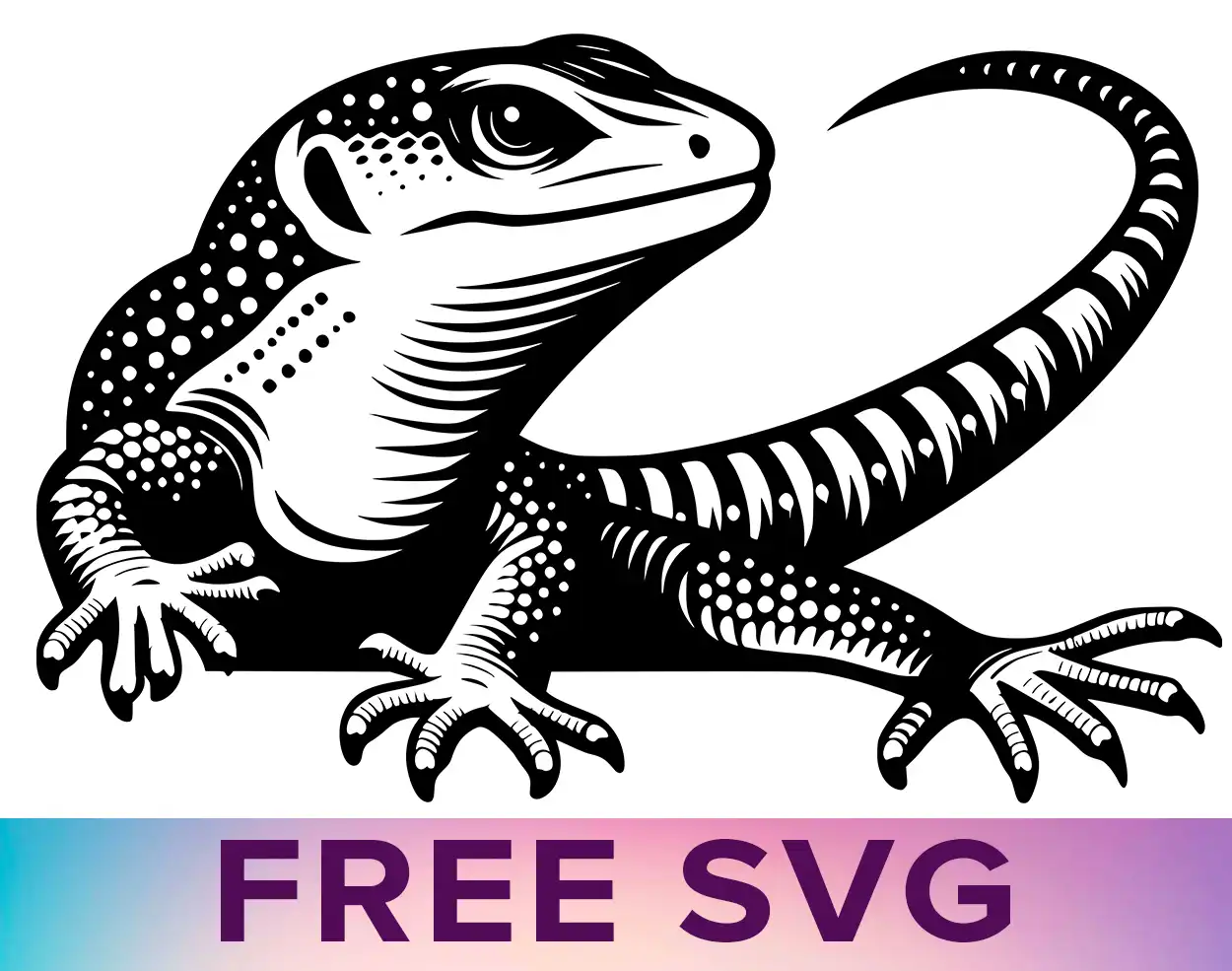 Free Lizard Svg
