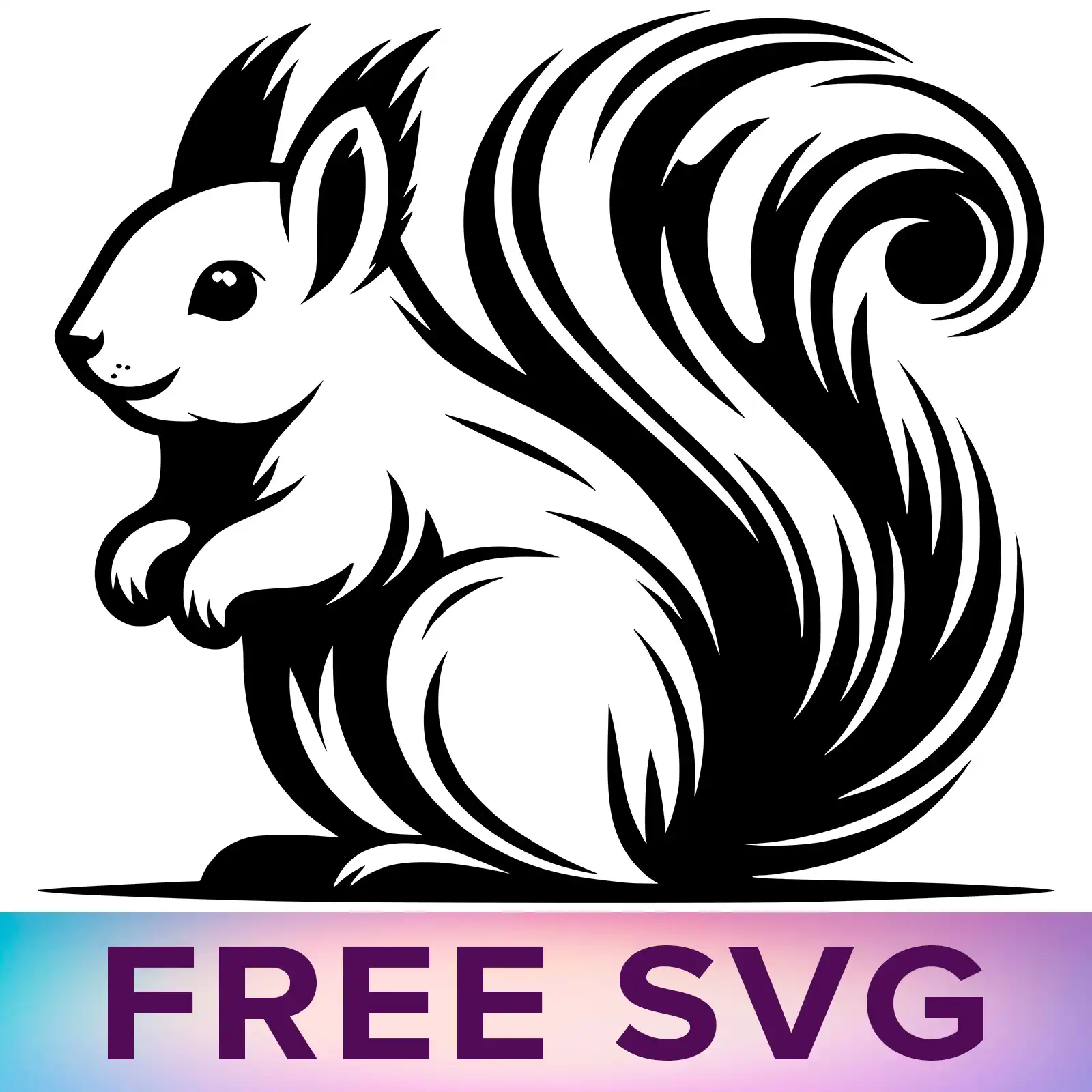 Free Squirrel Svg Free Squirrel Svg