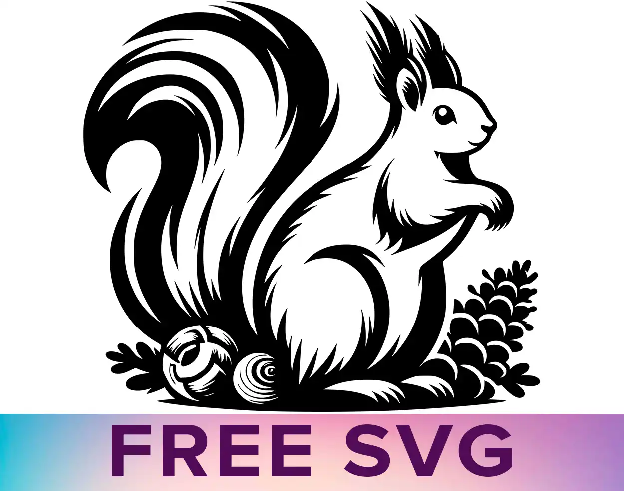 Free Squirrel Svg Free Squirrel Svg