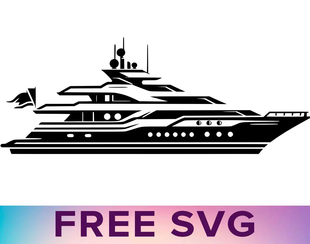 Free Yacht Svg