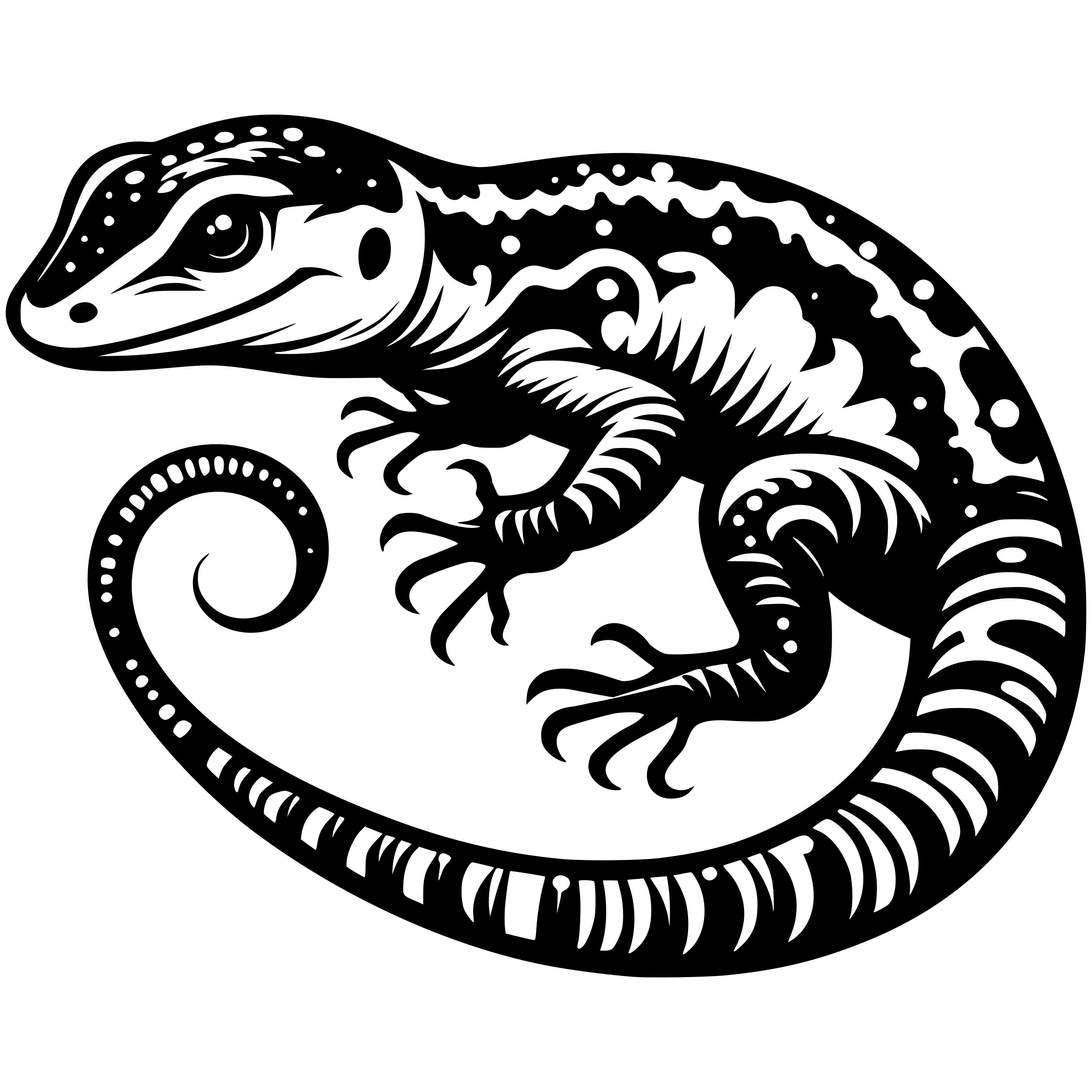 Free Lizard Svg