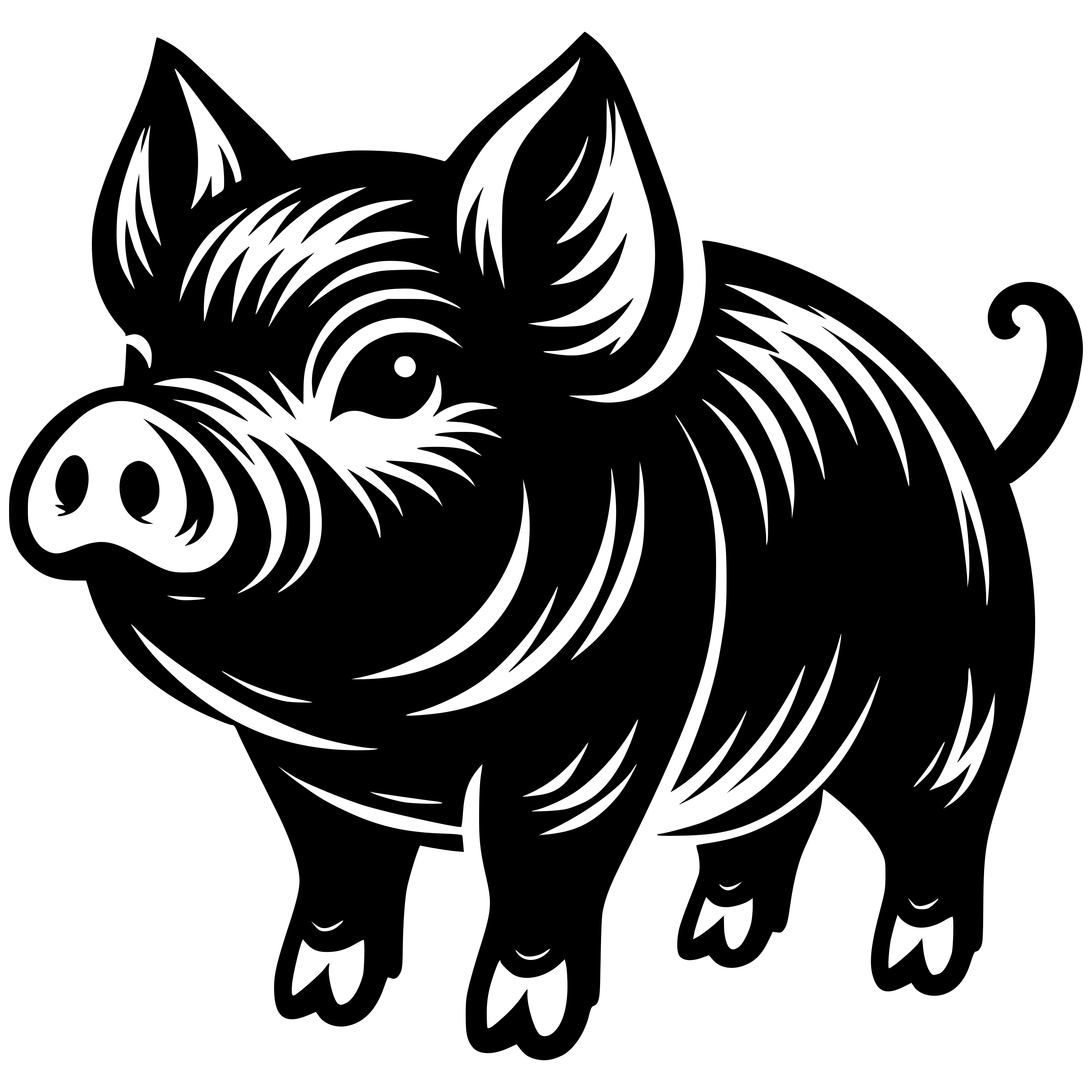 Free Pig Svg