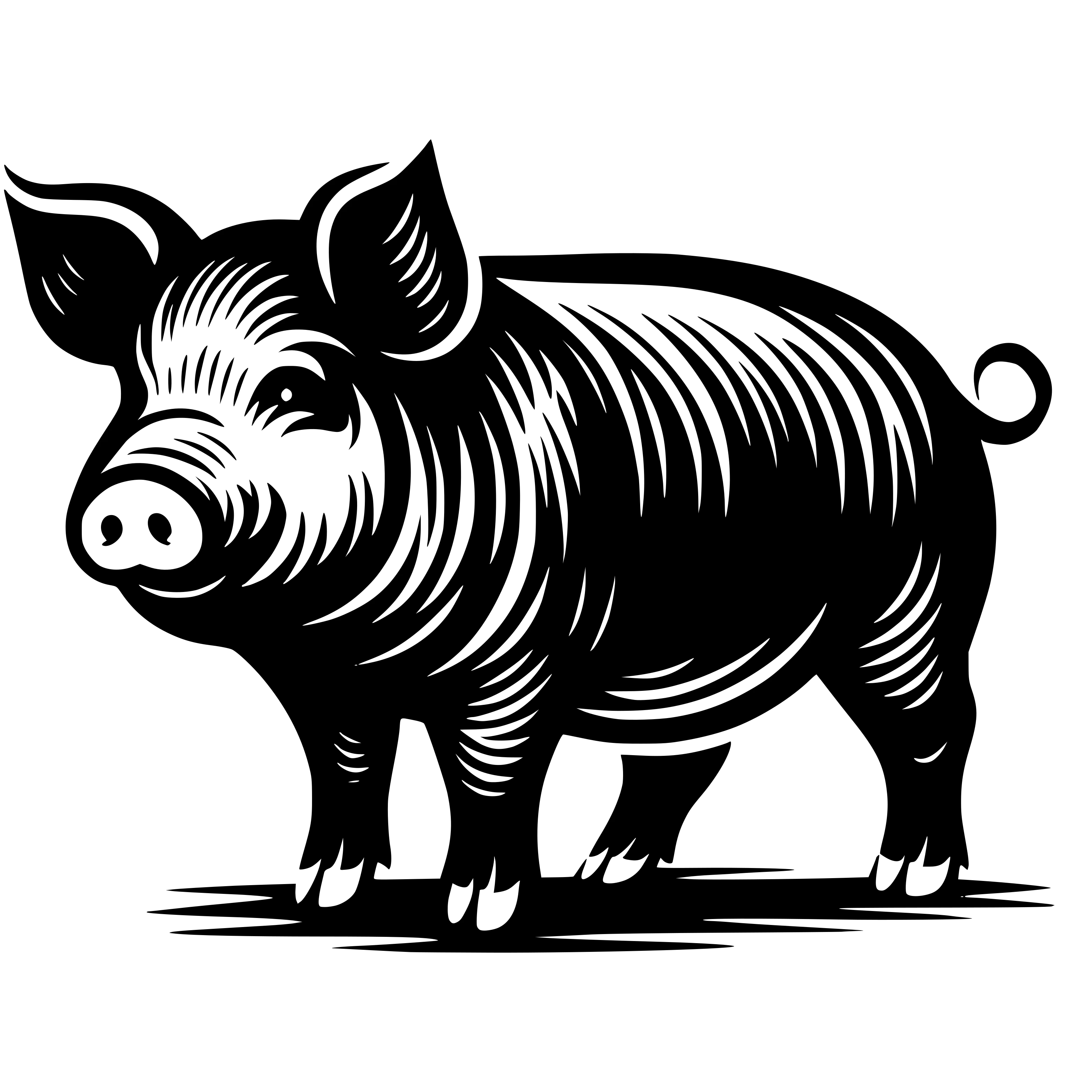 Free Pig Svg