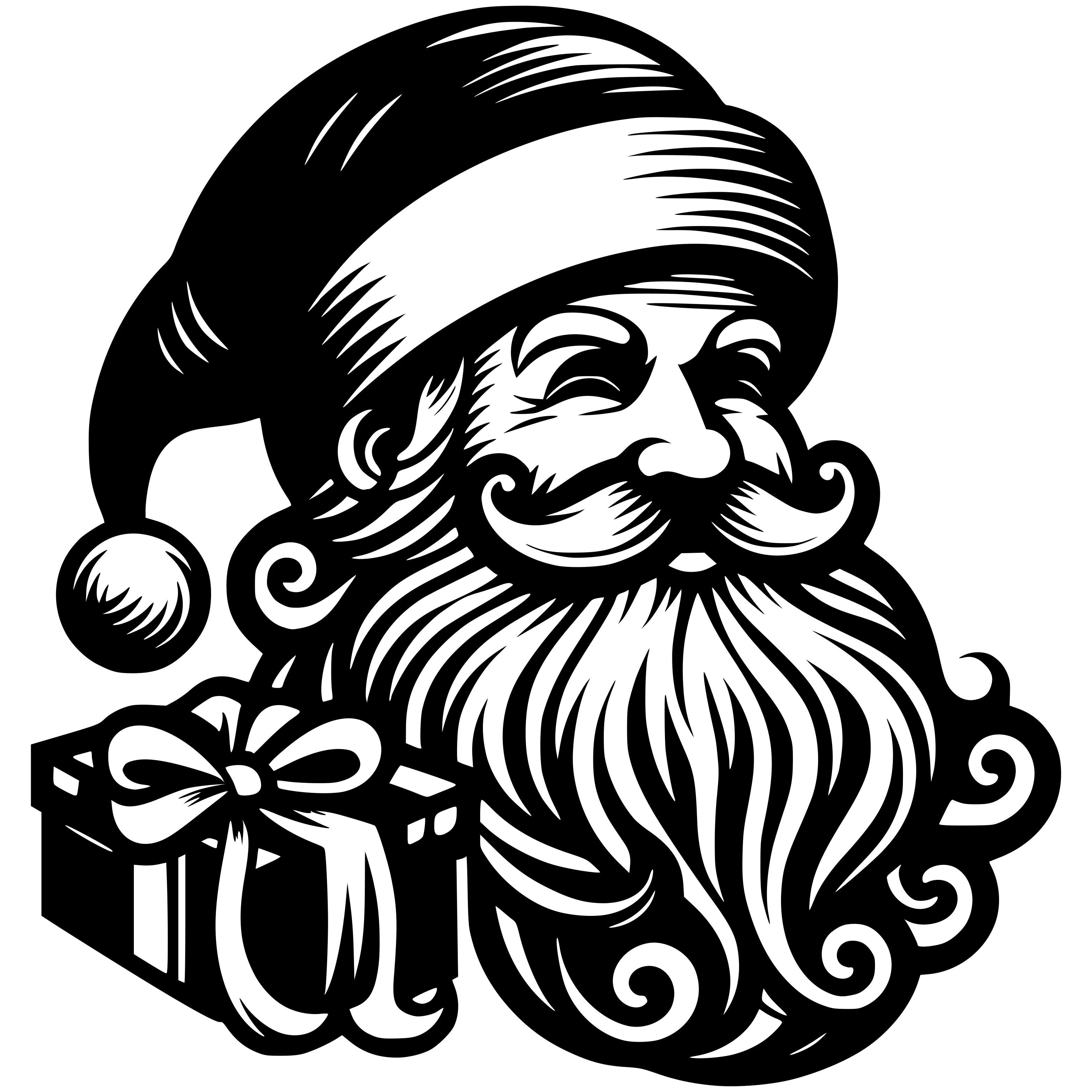 Free Santa Claus Svg