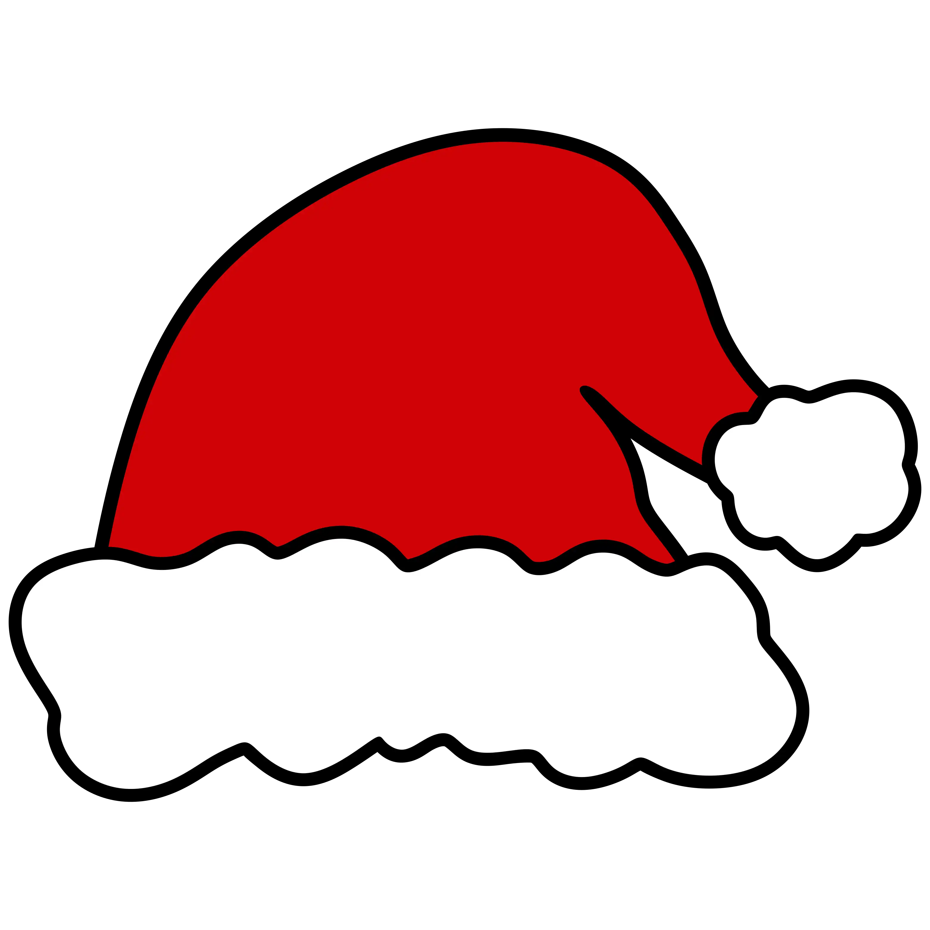 Free Santa Hat Svg Free Santa Hat Svg