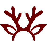 Reindeer Monogram Svg